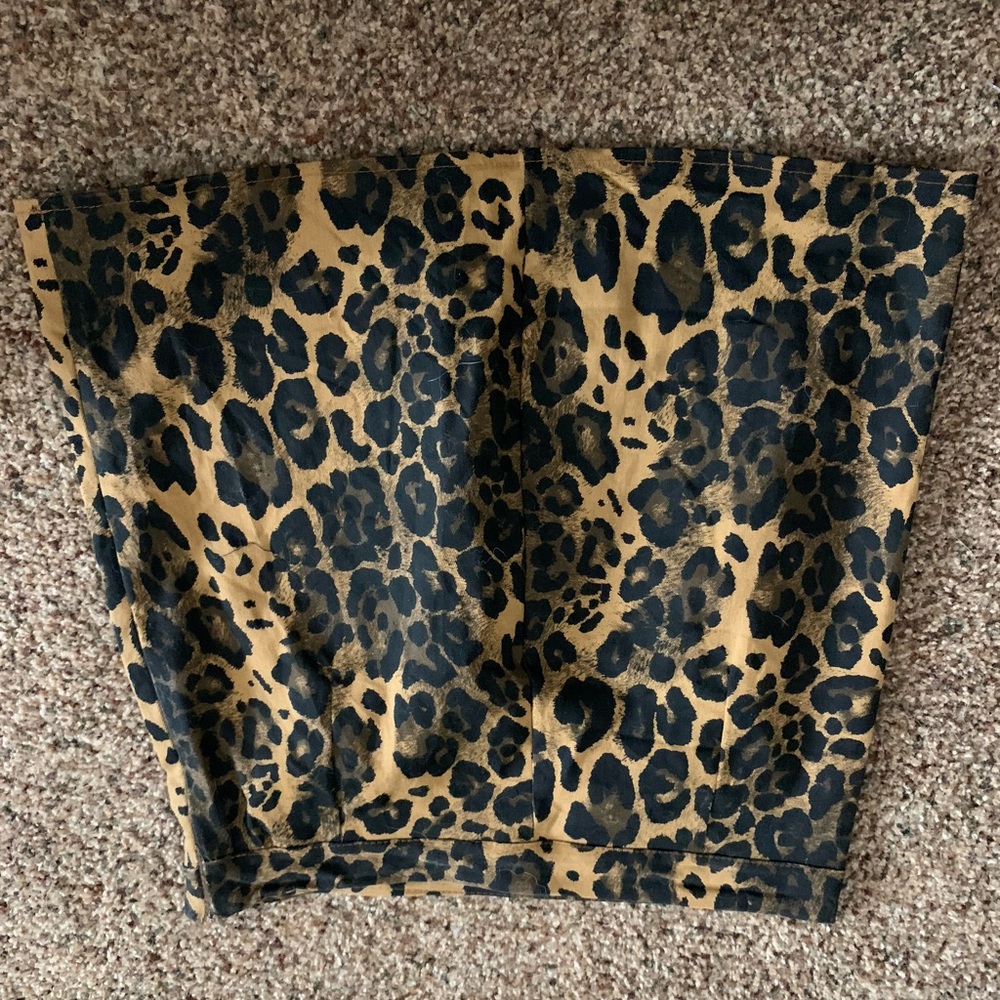 Shein Cheetah Print Skirt